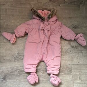 💗NWT PRIMIGI BEAUTIFUL PINK SNOWSUIT~3MONTHS
